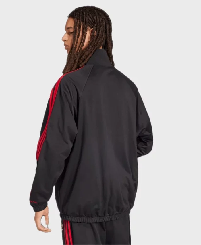 Korn x Adidas Red Stripes Track Jacket For Sale