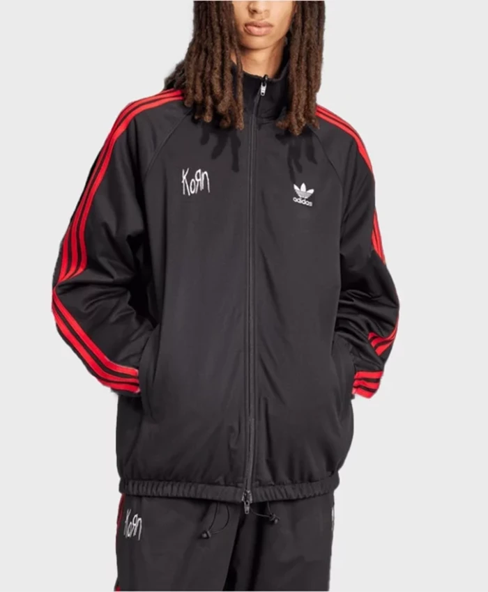 Korn x Adidas Red Stripes Track Jacket