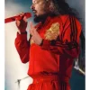 Korn x Jonathan Davis Black Stripes Red Tracksuit