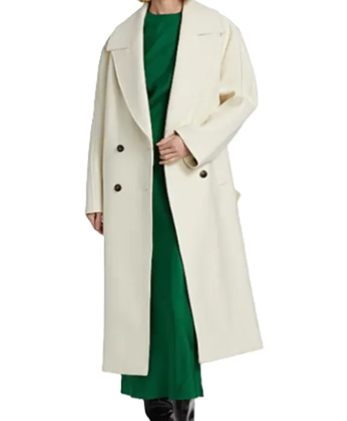 Kylee Evans Mistletoe Murders S02 White Coat For Sale