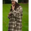 Lauren Silverman The Next Act S01 Wool Plaid Coat