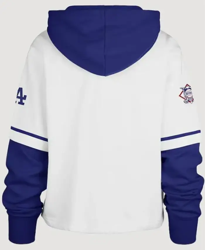Los Angeles Dodgers ’47 White Hoodie For Sale