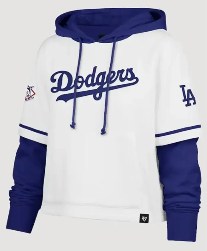 Los Angeles Dodgers ’47 White Hoodie