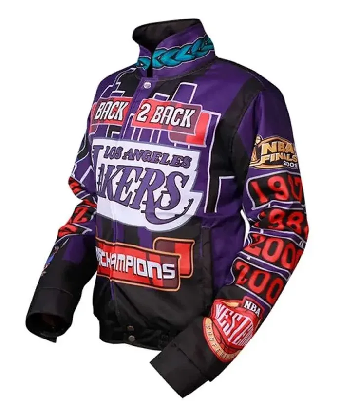 Los Angeles Lakers Kobe Championship Leather Jacket For Sale
