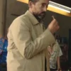 Luis Gerardo Méndez A Time for Bravery Beige Jacket For Sale