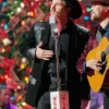 Luke Benward A Grand Ole Opry Christmas Black Suede Blazer