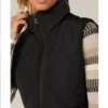 Maggie Bell FBI S08 Black Quilted Vest For Sale