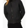 Maggie Bell FBI S08 Quilted Bomber Jacket For Sale