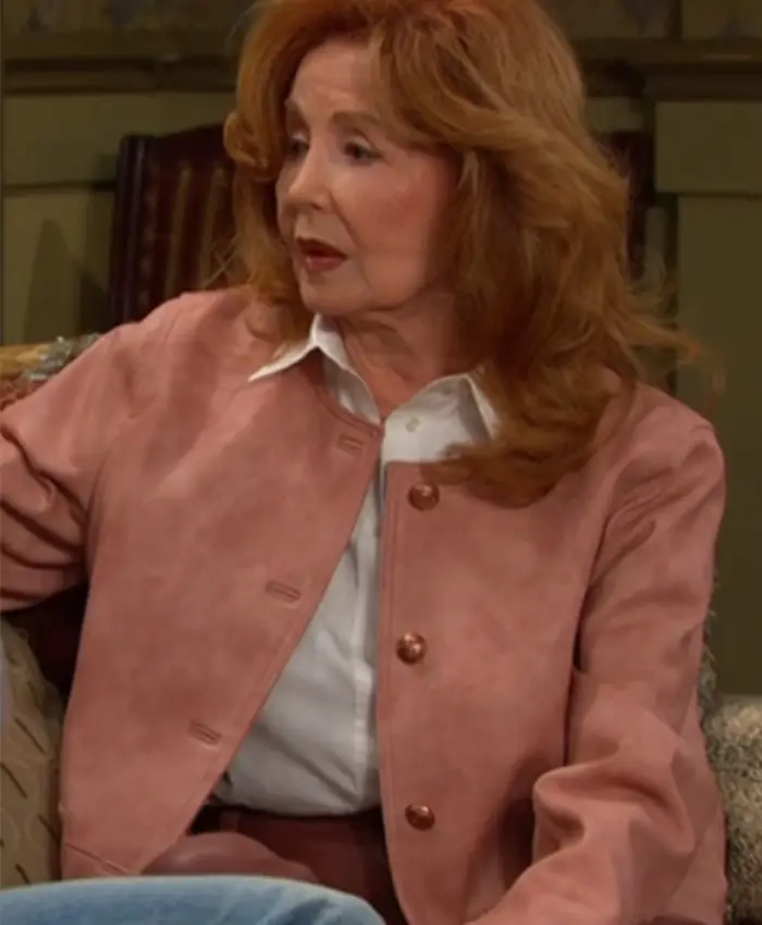 Maggie Horton Days Of Our Lives Pink Leather Jacket