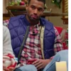 Marcus Brodie Finding Mr Christmas S02 Puffer Vest For Sale