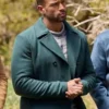 Marcus Brodie Finding Mr. Christmas S02 Peacoat For Sale