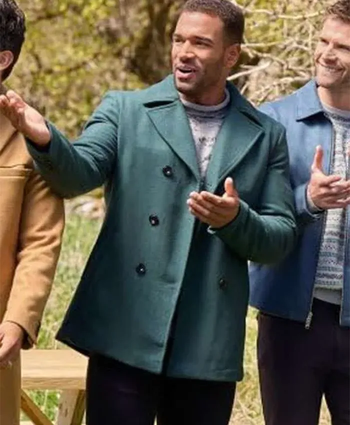 Marcus Brodie Finding Mr. Christmas S02 Peacoat