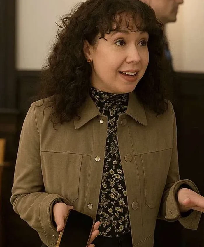 Marissa Gold Elsbeth S03 Green Suede Jacket