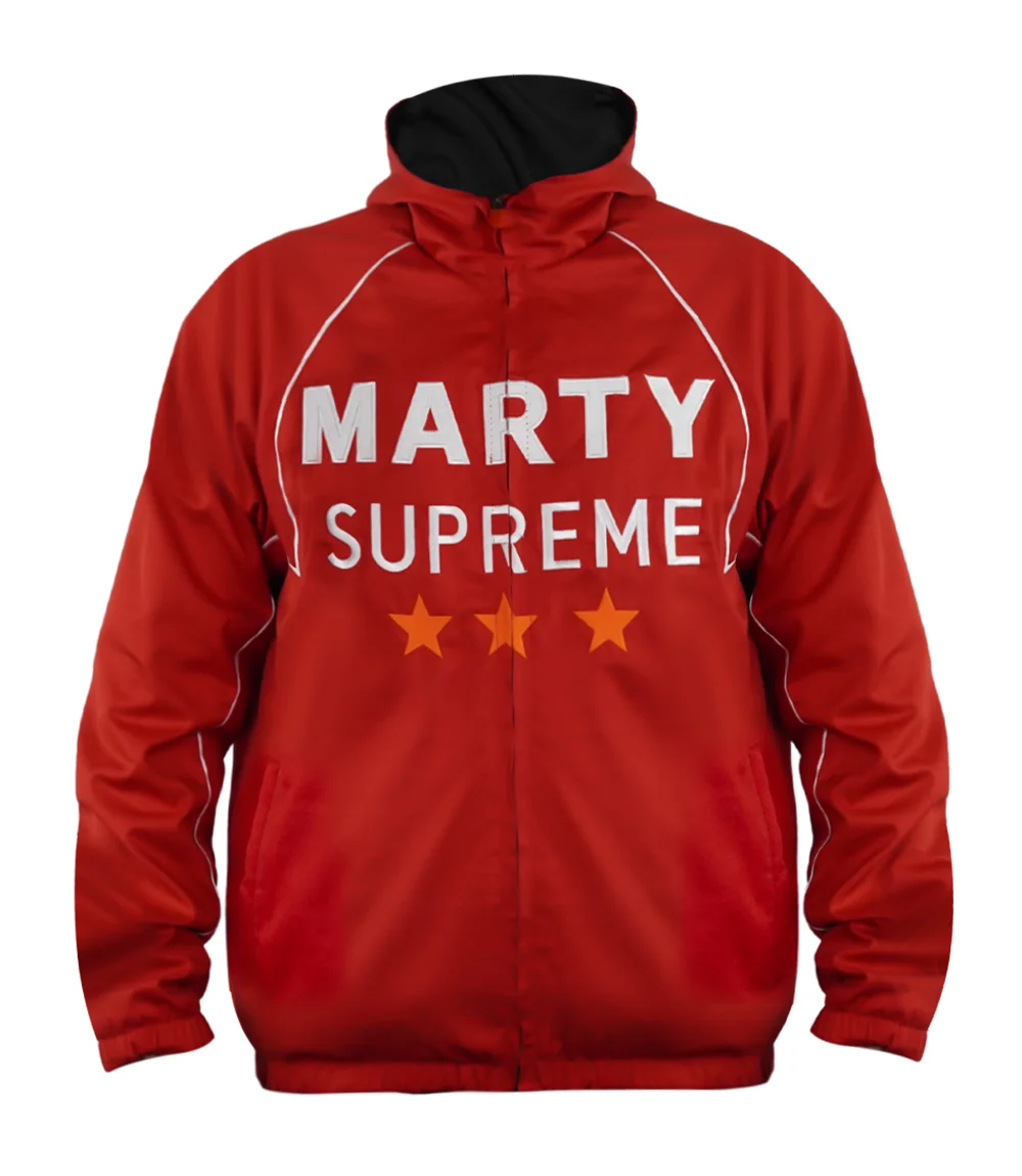 Marty Supreme Dream Big Red Jacket