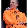 Marty Supreme Timothée Chalamet Orange Tracksuit