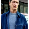 Matthew Rhys The Beast in Me S01 Blue Suede Jacket For Sale