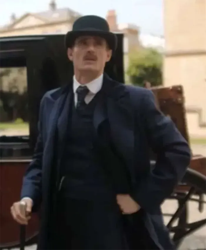 Max Irons Young Sherlock Black Coat For Sale