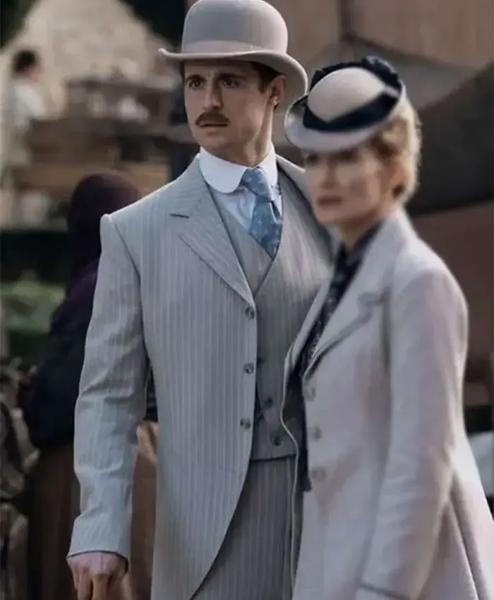 Max Irons Young Sherlock Grey Blazer For Sale