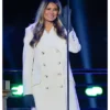 Melania Trump National Christmas White Coat