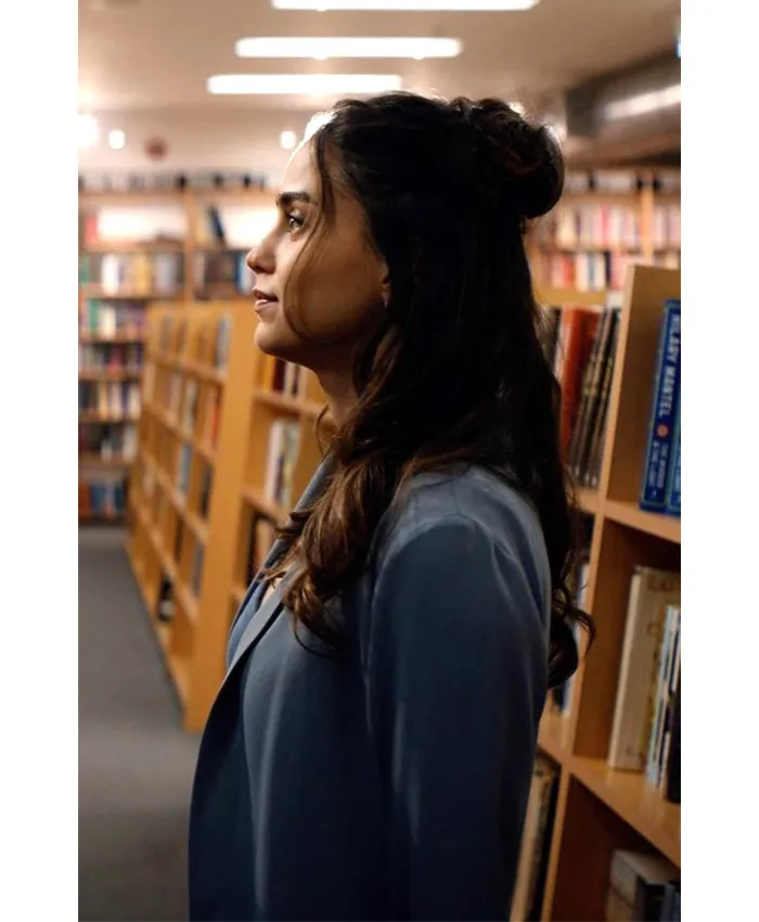 Melissa Barrera The Copenhagen Test S01 Blue Blazer