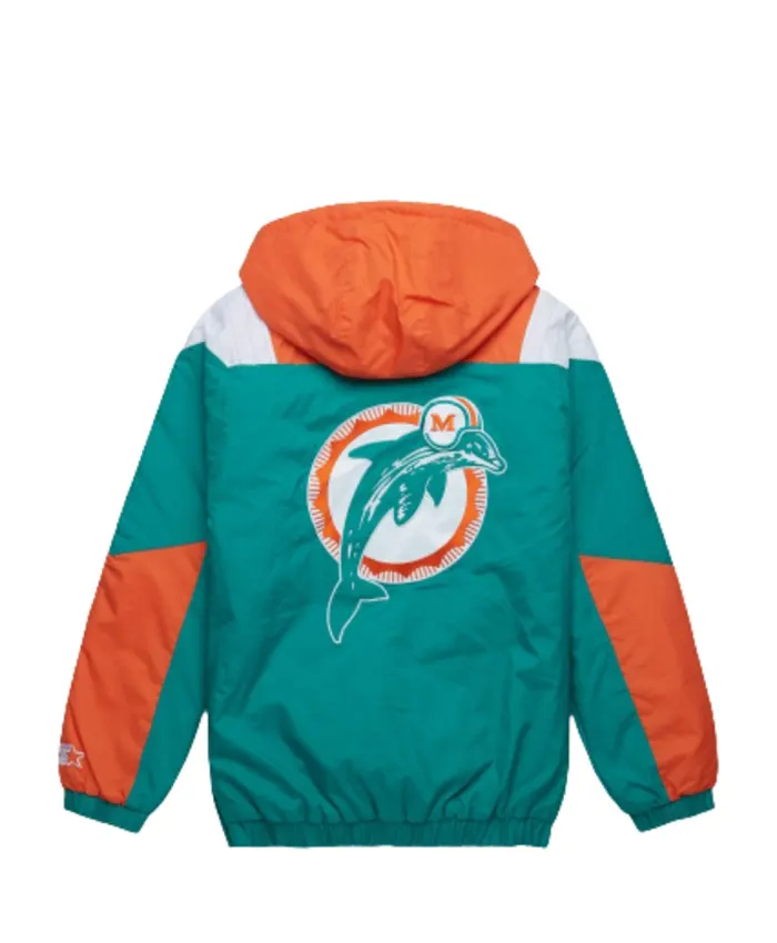 Miami Dolphins Starter Pullover Jacket For Sale
