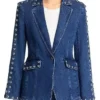Michelle Pfeiffer Margo’s Got Money Troubles Denim Blazer For Sale