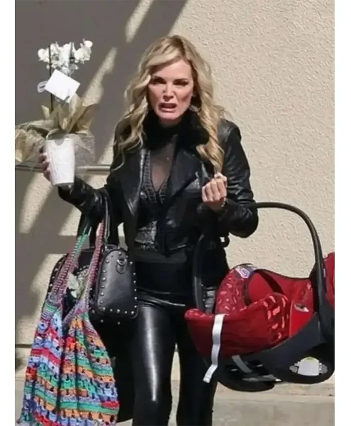 Michelle Pfeiffer Margo’s Got Money Troubles Leather Jacket For Sale