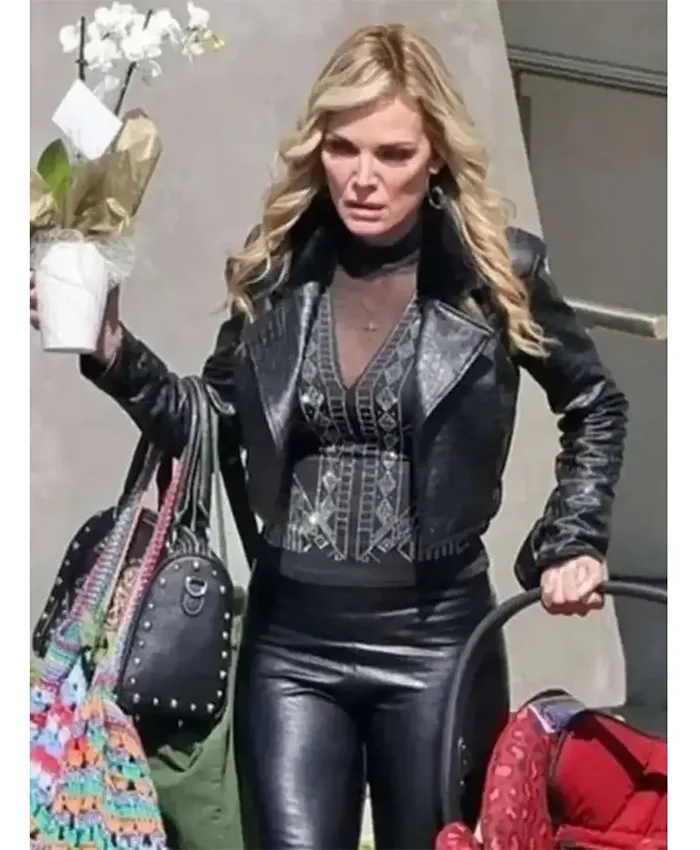 Michelle Pfeiffer Margo’s Got Money Troubles Leather Jacket