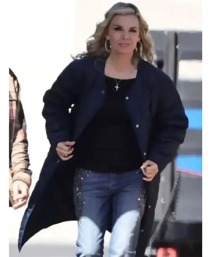 Michelle Pfeiffer Margo’s Got Money Troubles Quilted Coat