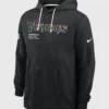 Minnesota Vikings 2025 Crucial Catch Black Hoodie