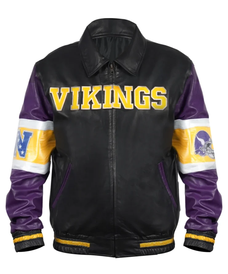 Minnesota Vikings Leather Jacket