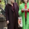 Molly Price Elsbeth S03 Purple Coat