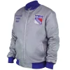 NY Rangers Team OG 2.0 Satin Bomber Jacket