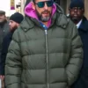 NYC Adam Sandler Puffer Hooded Jacket