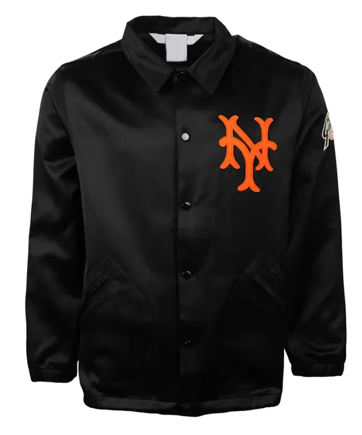 New York Giants 1954 Black Windbreaker Jacket