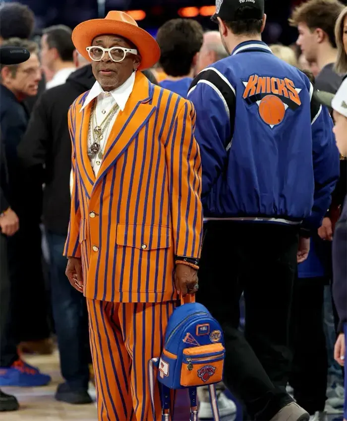 New York Knicks ring ceremony 2026 Spike Lee Suit