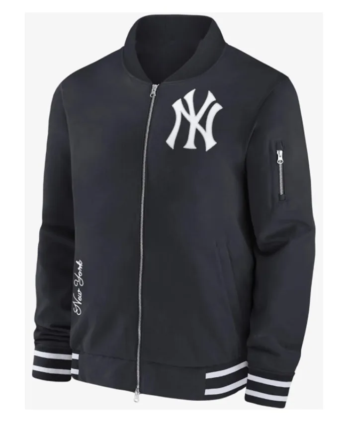 New York Yankees Black Bomber Jacket