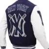 New York Yankees Letterman Bomber Jacket For Sale
