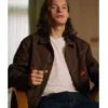 Nicholas The Next Act S01 Brown Harrington Jacket
