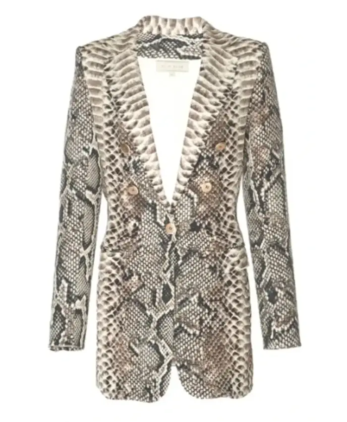 Nikki Newman The Young And The Restless Snakeskin Blazer For Sale