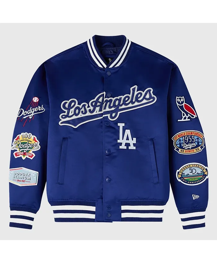 OVO x New Era x MLB Dodgers Bomber Jacket