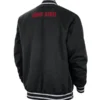 Ohio State Buckeyes football team Nike Black Bomber Jacket