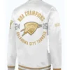 Oklahoma City Thunder 2025 Champions White Jacket