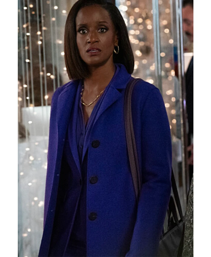 Olympia Matlock S02 Blue Wool Coat