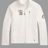 Olympic Team USA 2026 Hybrid White Jacket