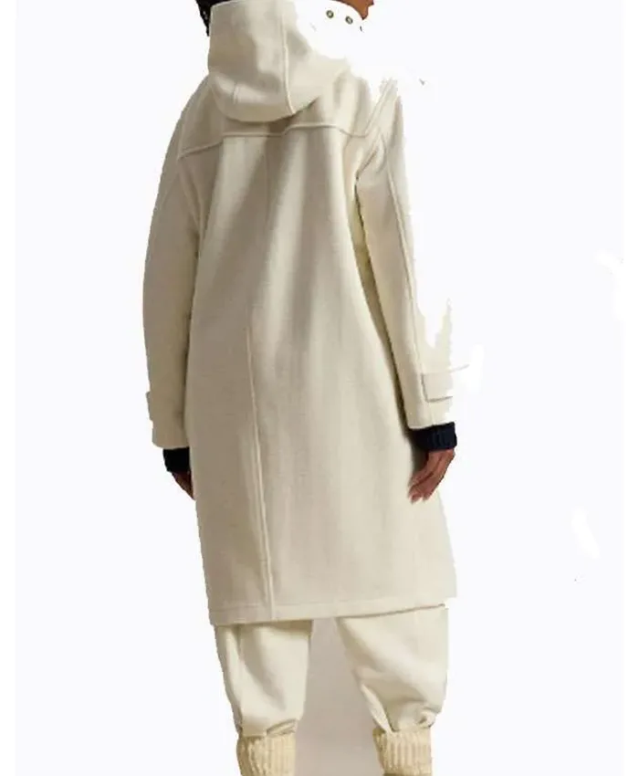 Olympic Team USA 2026 Opening Ceremony White Toggle Coat For Sale