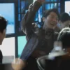 Park Hee-soon No Other Choice Leather Jacket For Sale