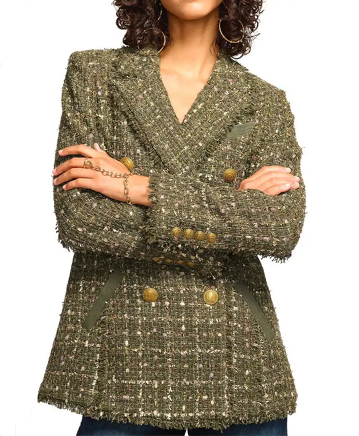 Parker The Copenhagen Test S01 Tweed Blazer For Sale