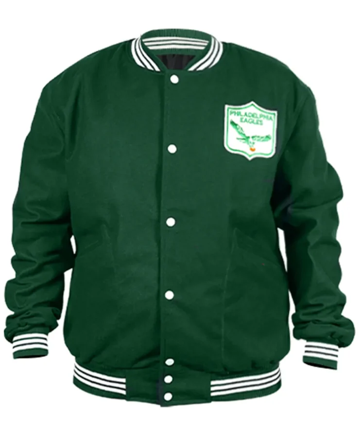 Philadelphia Eagles 1960 Green Varsity Jacket