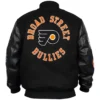 Philadelphia Flyers Black Out Team Logo Jacket Back